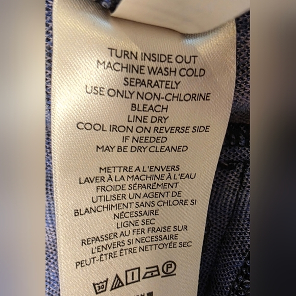 Maeve by Anthropology Jumpsuit Small Long Leg Purple And Black - Picture 14 of 14